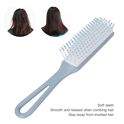 Definir pincel de cabelo, escova de penteado de cabelo confortável alça de resistência à derrapagem ergonômica para salão de cabeleireiro