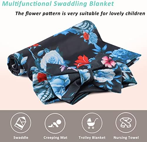 Recém -nascido Receber Cobertor com Bandeira Macada para Meninas Infantil Cobertores de Bebê para Meninos