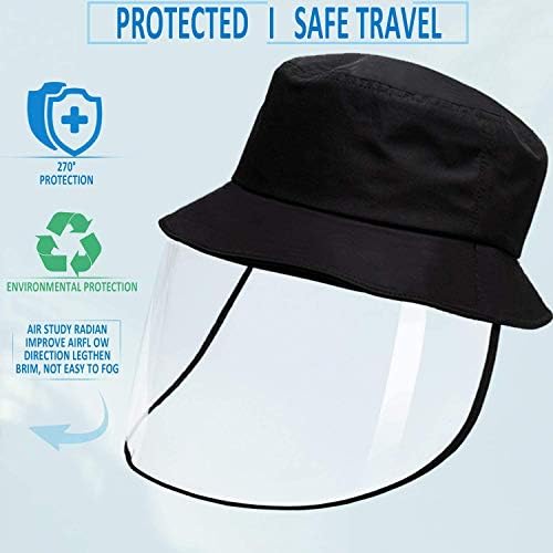 Zaocz New PPE Face Face Safety Face Shields Cap de proteção para homens e mulheres Isolamento anti -saliva Chapéu