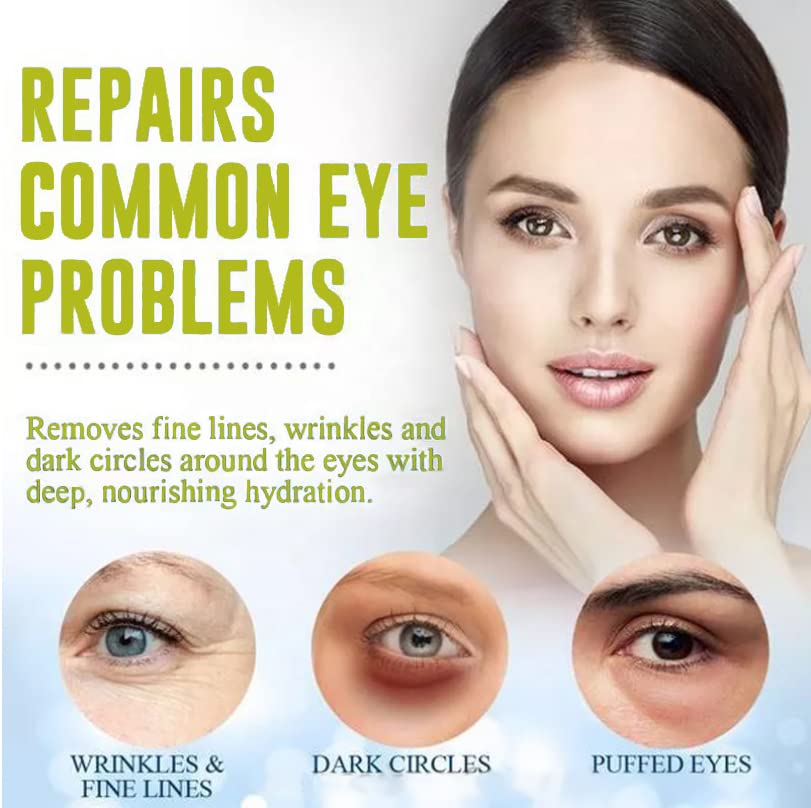 Feriha dissolvendo 2000 Microneedles olho de olho, vitamina C, ácido hialurônico e peptídeos, tecnologia bioativa avançada, anti-bebidas,