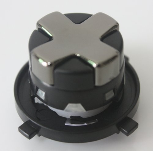 Xbox 360 Controlador Chrome Silver/Gray Transforming D-Pad, transformação rotativa D-pad