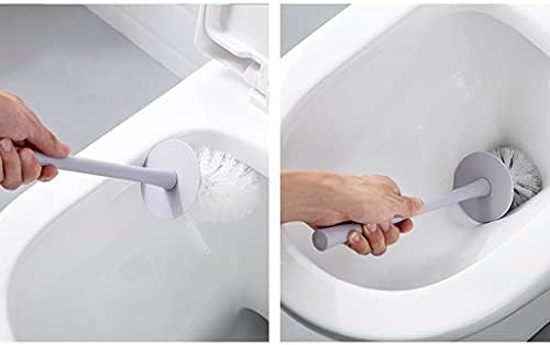 Escova de vaso sanitária guojm tocador higiênico porta-vaso doméstico pincel de vaso sanitário de parede de parede