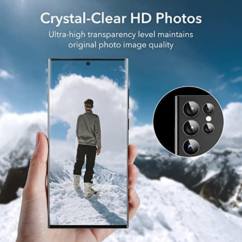 ESR para Samsung Galaxy S23 Protetor de lente de câmera Ultra, Samsung S23 Ultra Acessórios, vidro temperado ultrafino
