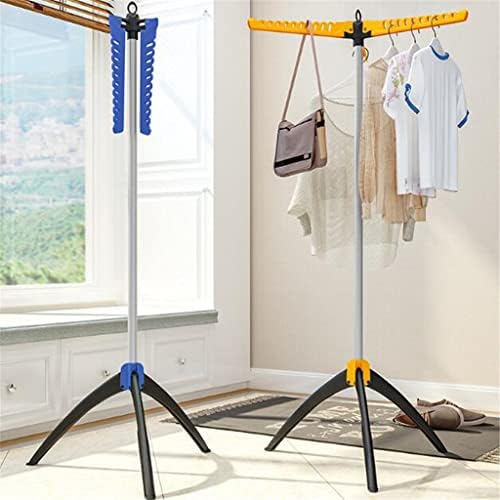 Uxzdx piso dobrável roupas de bebê cacau varanda de rack rack rack de seca para crianças toalhas fraldas rack de fraldas