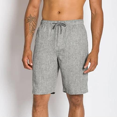 Calça de linho saxigol masculino masculino shorts de praia, 2023 Summer ao ar livre de seco rápido de lactos de tamanho grande