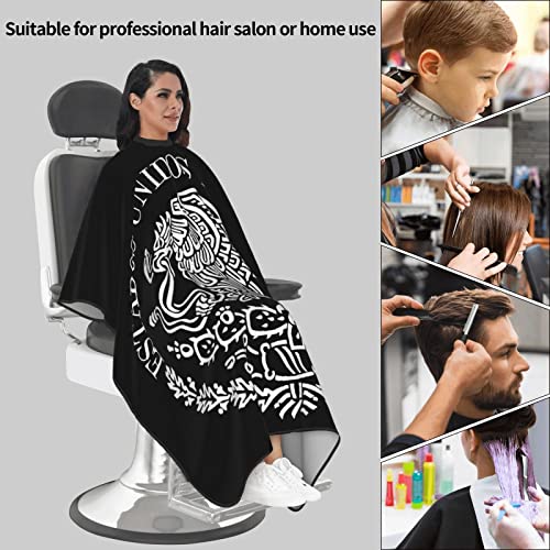 México bandeira de águia 3D Profissional barbeiro de barbeiro de cabelo cortado de cabelo corte de cabelo de salão de salão cabeleireiro avental 55 x 66