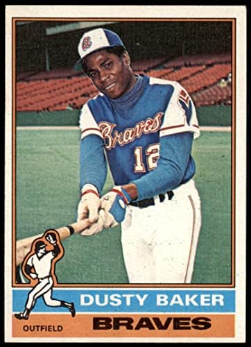 1976 Topps 28 T Dusty Baker Los Angeles Dodgers Ex Dodgers
