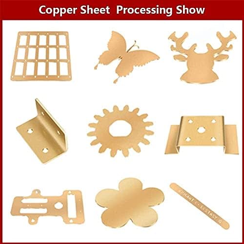 Placa de latão folha de cobre pura papel alumínio de cobre metal metal folha de metal placa de papel alumínio superfície lisa