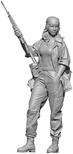 ETRIYE 1/20 WWII US feminino Soldier Resin Figura Modelo de fundição // LJ5-87
