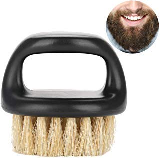 Brush de barba para homens, estilo de barba e escova de cuidados com as cerdas artificiais suaves ajudam