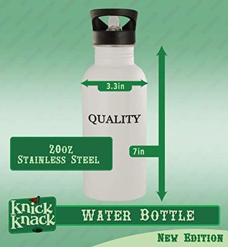 Presentes Knick Knack Get Got Pastorate? - 20 onças de aço inoxidável garrafa de água, prata