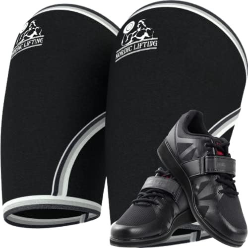 Mangas de cotovelo nórdicas de elevação xxlarge pacote com sapatos MEGIN TAMANHO 8.5 - Black