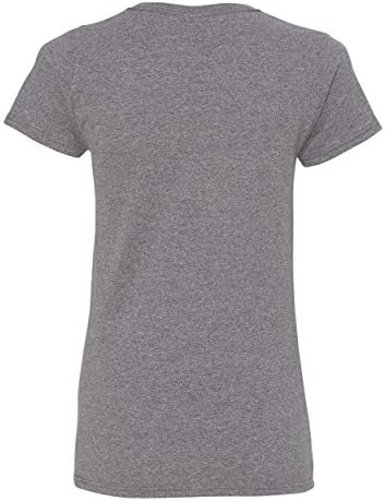 Gildan 5000L - Camiseta de manga curta de algodão pesada feminina