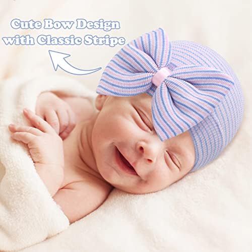 Sarfel recém -nascido chapéus para meninas chapéu de menina arcos e bandanas da cabeça do gorro infantil Caps de berçário