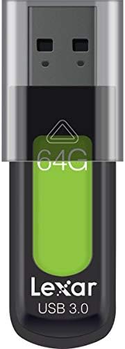 Lexar Jumpdrive S57 64 GB USB 3.0 Tipo-A flash acionador, 150 MB/s Leia, 60MB/S Write, Green