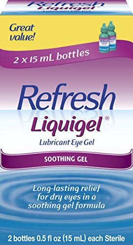 Atualizar gel de lubrificante de Licigel, 2 garrafas 0,5 fl oz cada estéril