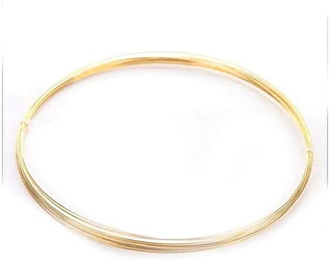 Rolos de fio de cobre yuesfz 2,5 mmx1000mm mmcraft fio de cobre para fabricação de jóias, escultura diy, fabricação de modelagem e fios de latão de artesanato