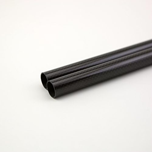 Tubo de fibra de carbono de 9 mm de roll de 3k Shina 3k