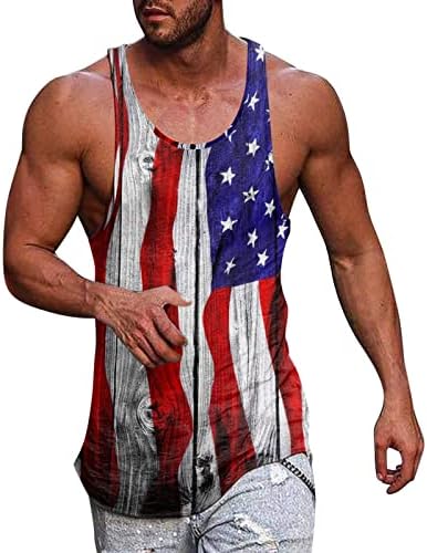 Douhen Men Gym Tank Tops masculino Moda de verão Casual fivela 3D Impressão digital sem mangas camiseta colete de colete