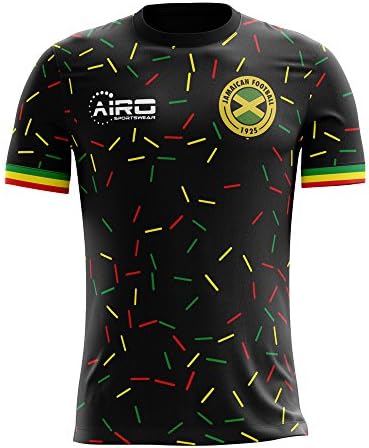 Airosportwear 2022-2023 Jamaica terceiro conceito de camiseta de futebol de futebol