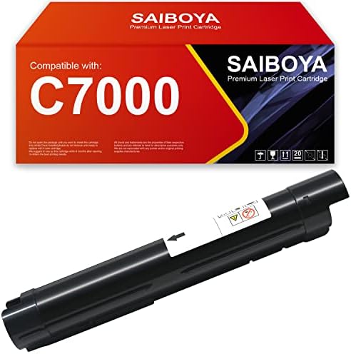 SAIBOYA Remanufaturou Alto Rendimento Versalink C7000 Cartucho de toner preto Compatível para Xerox Versalink C7000 C7000N C7000DN