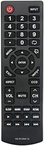 New NS-RC4NA-14 Remote Control Suit for Insignia TV NS-32D312NA15 NS-24D510NA15 NS-40D510MX15 NS-42D510NA15 NS-40D510NA15 NS-48D510NA15