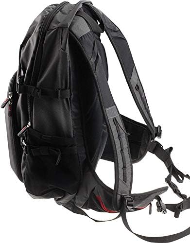 Backpack da câmera de ação da Navitech e kit de combinação de acessórios 8 em 1 com tira de tórax integrada-Compatível
