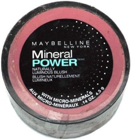 Maybelline Mineral Power naturalmente luminoso blush com micro-minerais ~ clássico mauve ~ .14 oz