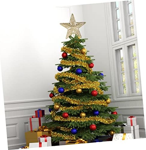 Yardwe 2pcs de Natal Pentágono Top Star Toppers Decorações de casa para decoracionas para casa para salas de casa árvore do