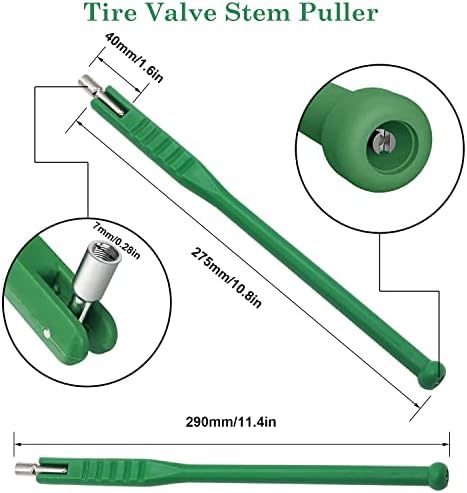 Ferramenta de remoção da ferramenta e instalador de ferramentas de haste da válvula de pneu Weideer - 1PCS Válvula Instalador de haste,