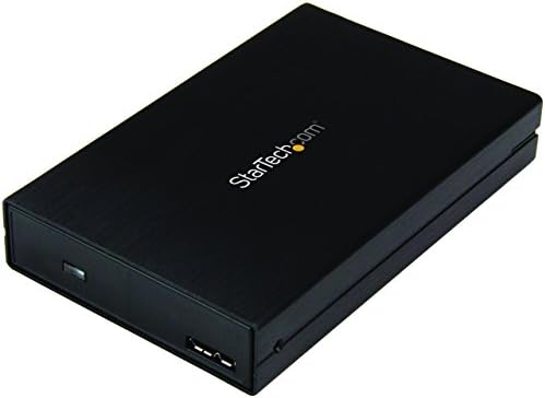 Startech.com 2.5 SATA USB 3.1 GEN 2 DISCURSO DE RIFUNDO - C/ USB TIPO C E TIPO A CABOS - USB 3.0 Compatível para trás