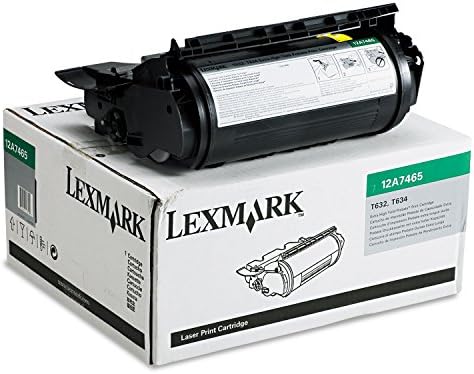 Lexmark 12A7465 Cartucho de toner de alto rendimento extra, preto - em embalagens de varejo