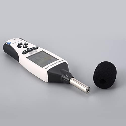 Uxzdx CuJux Profissional Sound Level Meter With Data Logger Ruído Decibel Tester com interface USB e luz de fundo LCD AUTO