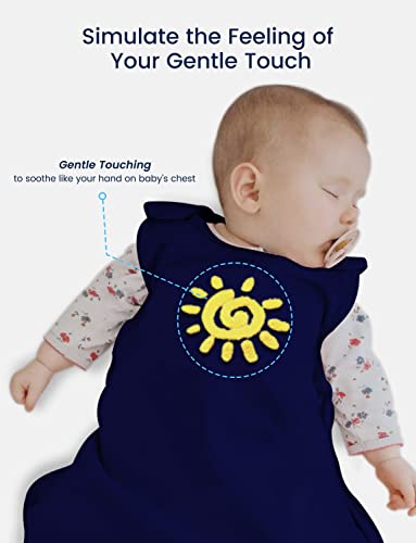 Totaha Sack de sono ponderado suave, bebê vestível de bebê 0-24 mês algodão orgânico, atualize o zíper seguro de 2 vias