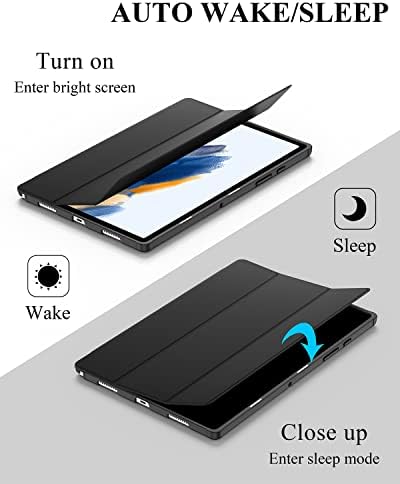 Caso Supveco Slim para o mais novo Samsung Galaxy Tab A8 10,5 polegadas 2022 Liberação [SM-X200/X205/X207], Tampa à prova