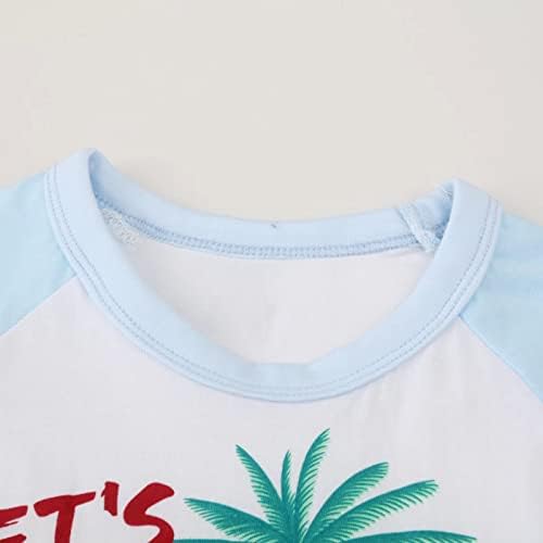 Ali Sea Boys Camisas de verão Crianças de algodão de manga curta Top Crewneck Roupos de 2-7 anos
