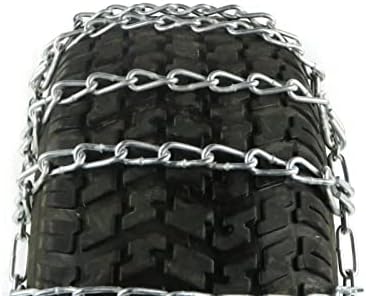 A ROP SHOP | Par de 2 cadeias de pneus de ligação para Suzuki 16x7.5x8 dianteiro e 25x12x12 pneus traseiros ATV