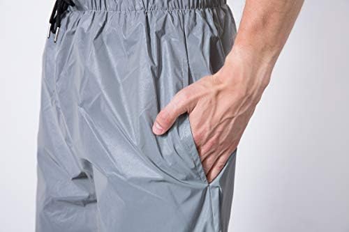 Lzlrun shorts reflexivos calças homens calças fluorescentes Casual Night Jogger