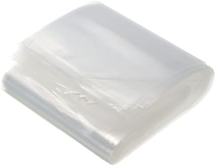 Patikil Clear Flat Open Poly Bags não pegações de plástico pe