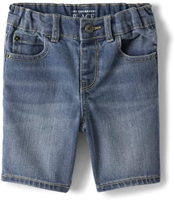 A casa infantil Baby Toddler Boys Stretch Shorts de jeans