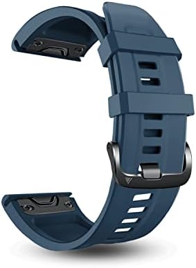 ZPJPPLX 20mm Soft Silicone Quickfit Watch Band compatível com Garmin Fenix ​​7s/Fenix ​​6S Pro/6s, pulseira de substituição esportiva para Fenix ​​5s Plus/5s/Descent Mk2s Smartwatch Bandwatch