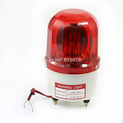 IndustrialField Industrial AC 220V Red Flash Signal Tower Packer