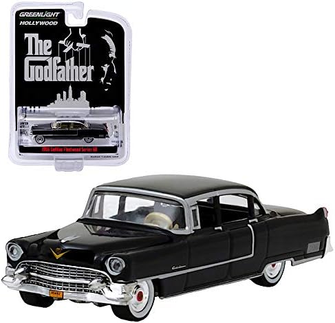 The Godfather Greenlight Hollywood Diecast 1955 Cadillac Fleetwood Series 60 1:64 Escala