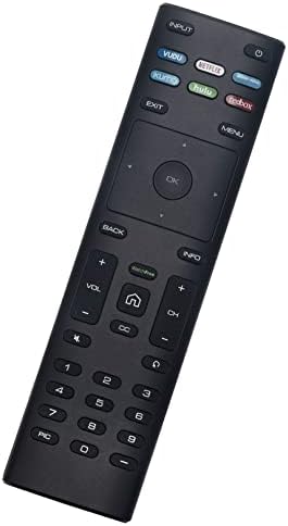 Allimity XRT136 Controle remoto Substituição ajuste para Vizio Smart TV com key watchfree V585-G1 M656-G4 M556-G4 D24HN-G9D55X-G1