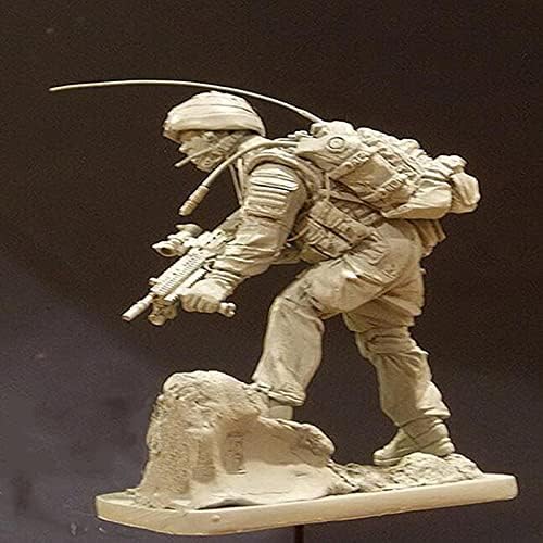 1/16 WWII US SCOUT Soldier Resin Kit Figura Kit em miniatura Kit // 51R-2