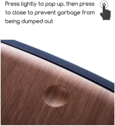 WXXGY LESITE BIN, lixo lata de lixo fofo pode marcar com tampa superior, lixeira de lixo com balde interno para banheiros, cozinhas,