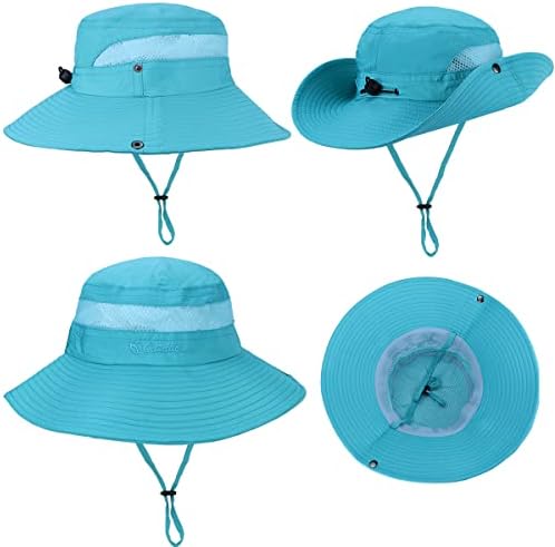 Chapéus de balde para mulheres ao ar livre para mulheres Proteção solar malha rápida Cap upf 50+