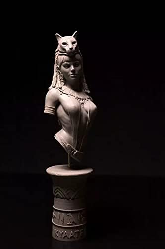 ETRIYE 1/10 Modelo de Busto de Caractere de Resina Antigo egípcia Modelo de Modelo Diecast Feminino egípcio Kit /YS306