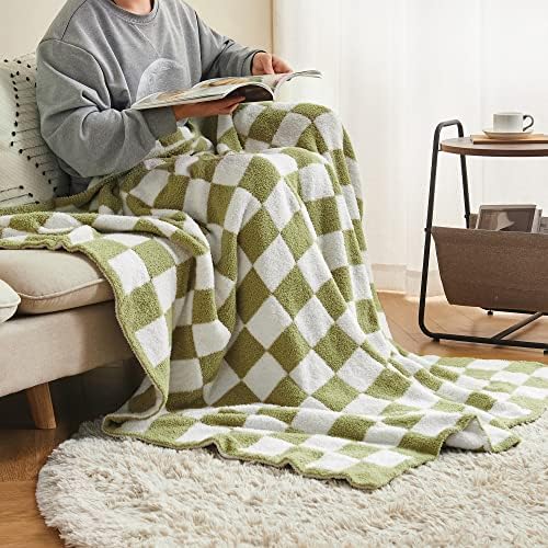 Vilcr Fuzzy Plain, cobertor de arremesso para a cama de sofá -sofá Campo de viagem, cobertor decorativo de manta macia para todas as