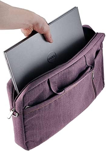 Navitech Purple Sleek Water Resistente Travel Bag - Compatível com o laptop Snapdragon de Lenovo ThinkPad X13S 13